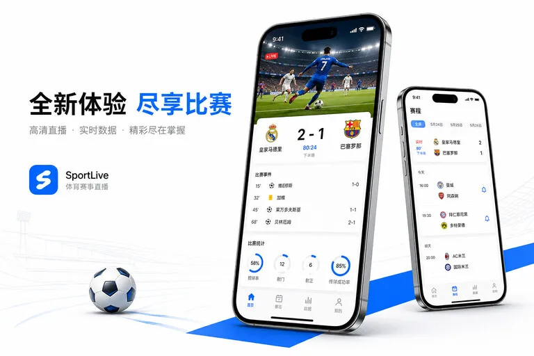 澳客体育直播 App 获取页面配图：比赛与报道